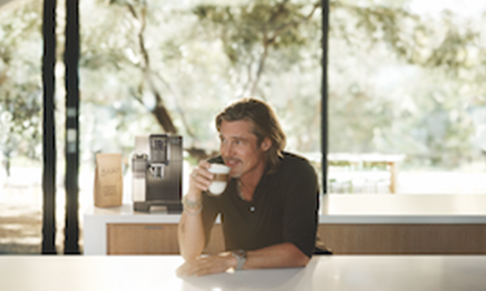 Brad Pitt named Global Brand Ambassador for De'Longhi